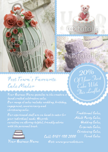 Bakery A7 Flyers by Marc Ivey