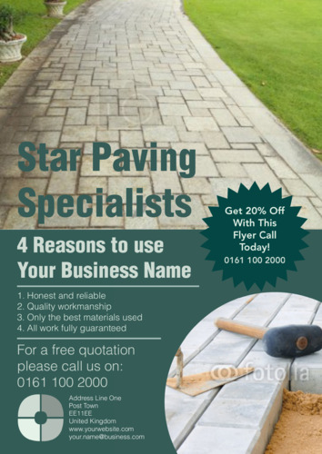 Home Maintenance A5 Flyers by Rebecca Doherty