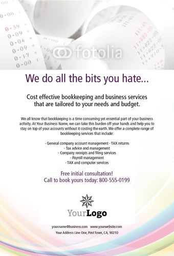 Accountants 4" x 6" Flyers by Paul Wongsam