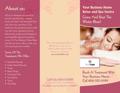 Beauty Salon 8.5" x 11" Brochures by Ro Do