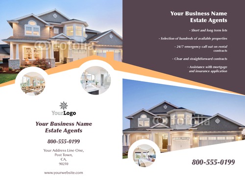 Estate Agents 8.5" x 11" Brochures by Rebecca Doherty