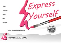 Art & Design A5 Flyers by Templatecloud 