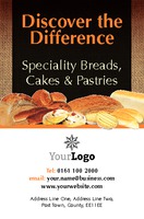 Bakery Business Card  by Templatecloud 