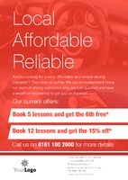 Learning To Drive A4 Flyers by Templatecloud 