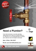 Plumbers A6 Flyers by Templatecloud 