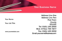 Beauty Salon Business Card  by Templatecloud