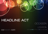 Night Club A6 Flyers by Templatecloud 