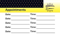 Hair Business Card  by Templatecloud 