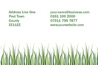 Garden Maintenance Business Card  by Templatecloud