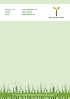 Garden Maintenance A4 Stationery by Templatecloud 