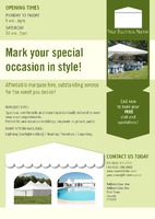 Event Organisers A5 Flyers by Templatecloud 