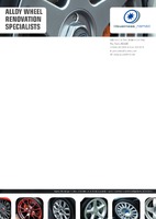 Automotive A4 Stationery by Templatecloud 