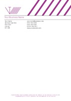 Clubs A4 Stationery by Templatecloud 