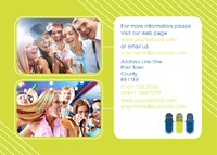 Karaoke A5 Flyers by Templatecloud