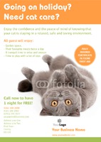 Pet Care A4 Flyers by Templatecloud 