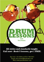 Music Teachers A5 Flyers by Templatecloud 