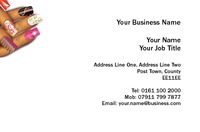 Nails Business Card  by Templatecloud 