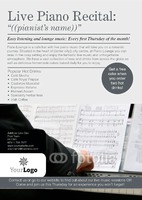 Music A4 Flyers by Templatecloud 