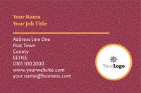 Restaurant Business Card  by Templatecloud 