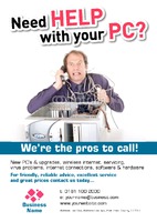 Electrician A5 Flyers by Templatecloud 