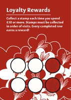 Restaurant A7 Flyers by Templatecloud