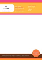 Tanning Salon A4 Stationery by Templatecloud 