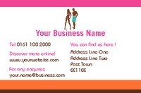 Tanning Salon Business Card  by Templatecloud 
