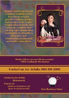 Tarot Card Reader A5 Flyers by Templatecloud