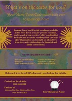 Tarot Card Reader A4 Flyers by Templatecloud 