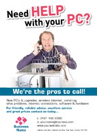 Electrician A4 Flyers by Templatecloud 