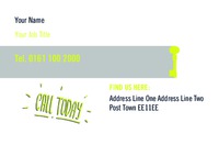 Locksmiths Business Card  by Templatecloud 