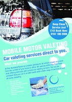 Car Wash A4 Flyers by Templatecloud 