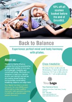 Gym A4 Flyers by Templatecloud 