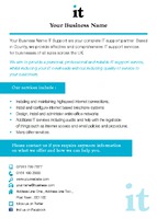 Technology A6 Flyers by Templatecloud 