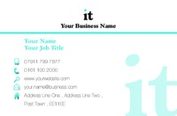 Technology Business Card  by Templatecloud 