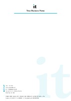 Technology A4 Stationery by Templatecloud 