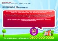 Home Maintenance A6 Flyers by Templatecloud