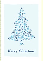  Edit & Go: Regular (Folds to A6) Christmas Cards by Templatecloud 