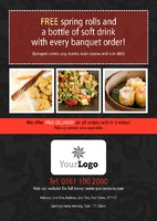 Takeaway A4 Flyers by Templatecloud