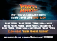 Fancy Dress A6 Flyers by Templatecloud