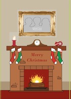  Edit & Go: Regular (Folds to A6) Christmas Cards by Templatecloud 