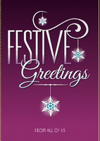  Edit & Go: Large (Folds to A5) Christmas Cards by Templatecloud 