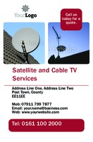 Electrician Business Card  by Templatecloud 