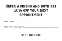 Beauty Salon Business Card  by Templatecloud