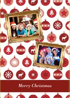 Edit & Go: Large (Folds to A5) Christmas Cards by Templatecloud 