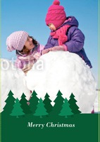  Edit & Go: Large (Folds to A5) Christmas Cards by Templatecloud 