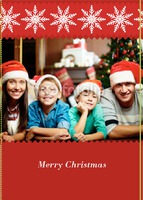  Edit & Go: Regular (Folds to A6) Christmas Cards by Templatecloud 