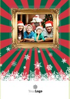  Edit & Go: Large (Folds to A5) Christmas Cards by Templatecloud 