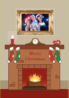  Edit & Go: Large (Folds to A5) Christmas Cards by Templatecloud 