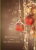  Edit & Go: Regular (Folds to A6) Christmas Cards by Templatecloud 